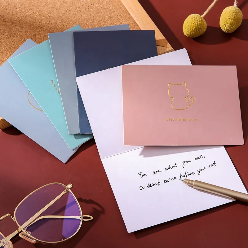 Wholesale Custom Print Creative Vintage Thank You Card Postcards