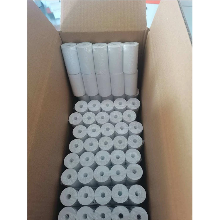 Customized Printed Continuous Printed Thermal Paper Offset Paper Roll 80x70mm