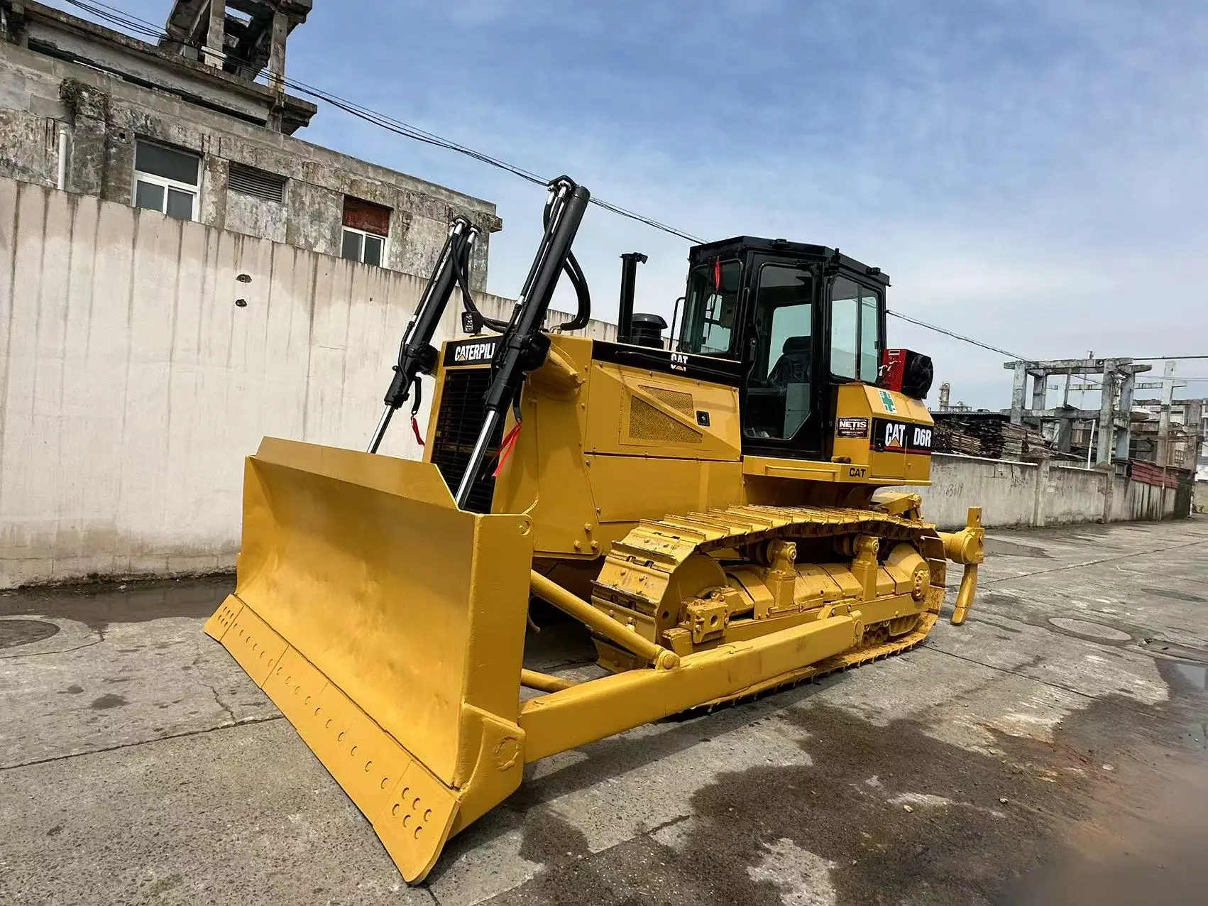 Японский гусеничный бульдозер CAT D6R гусеничные гусеницы по низкой цене