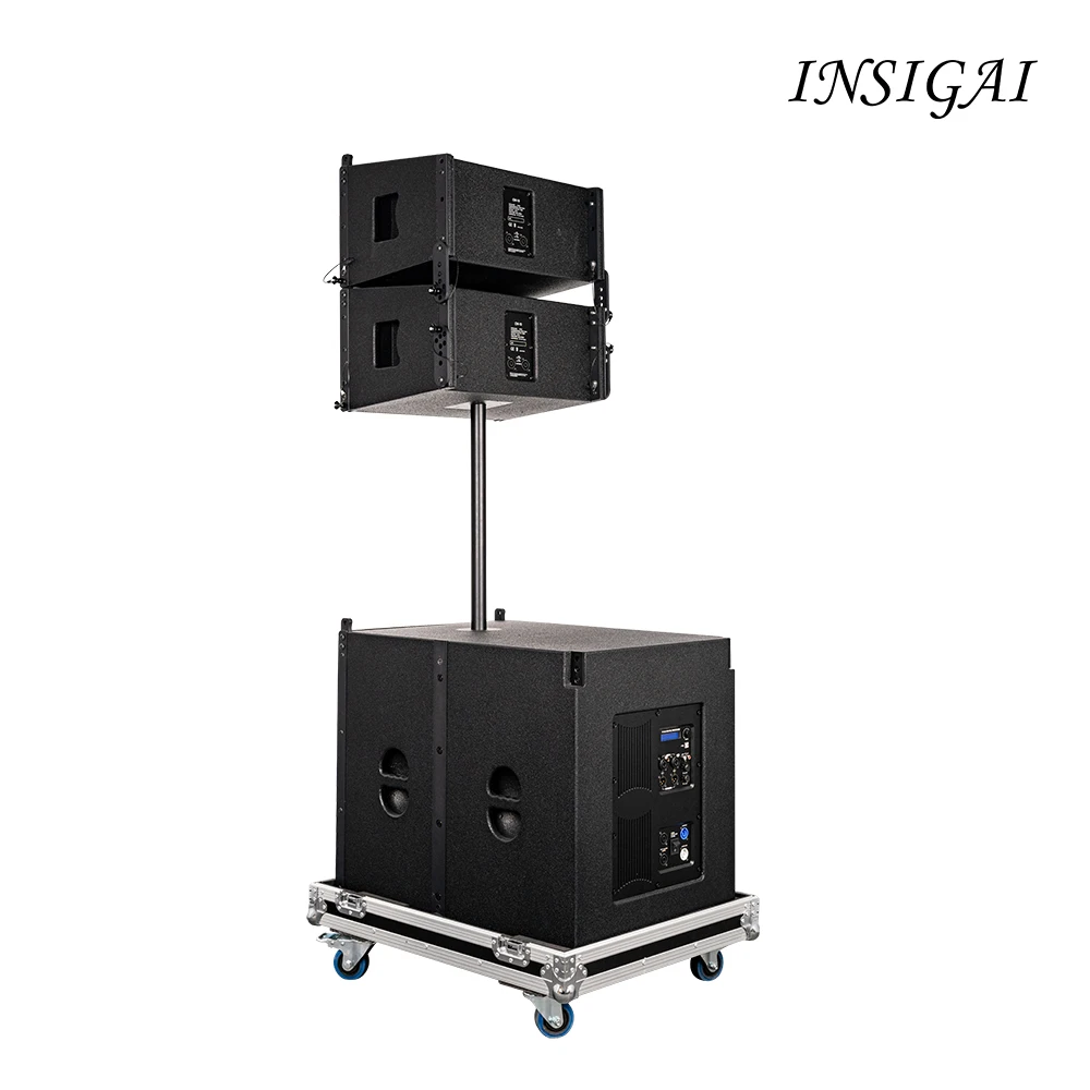 DCW110 Professional DSP Active Stage Audio Subwoofer Sound System line array speakers system 10 inch speaker