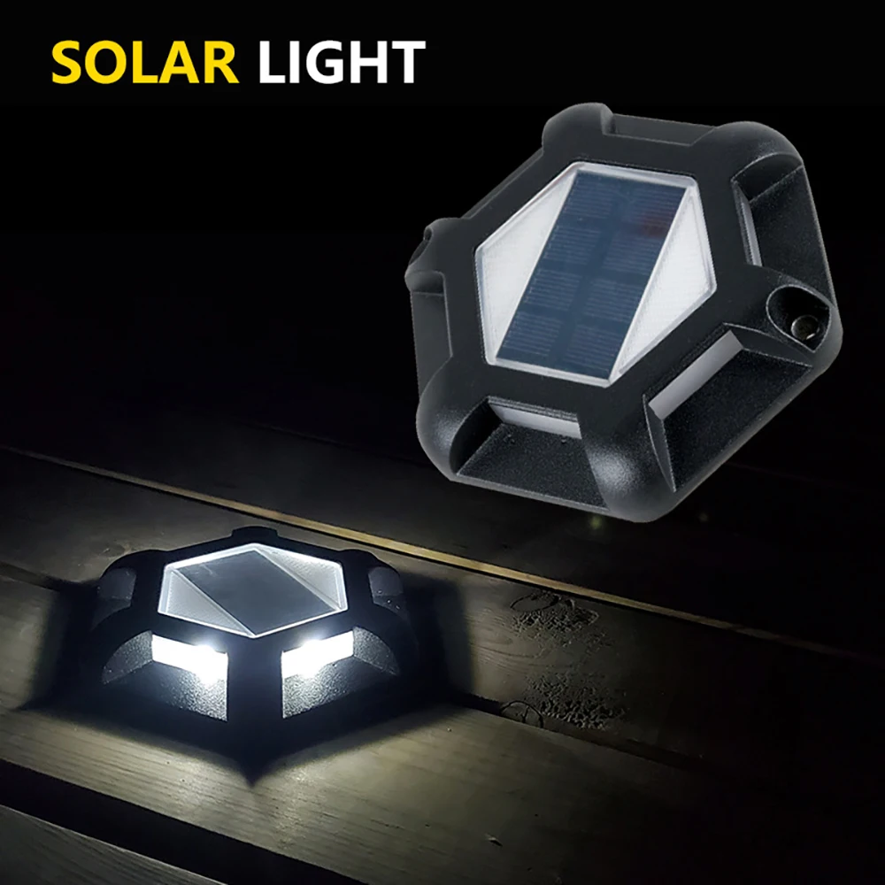 IP65 1.2W outdoor garden solar room type underground in ground courtyard walkway driveway buried lamp lights