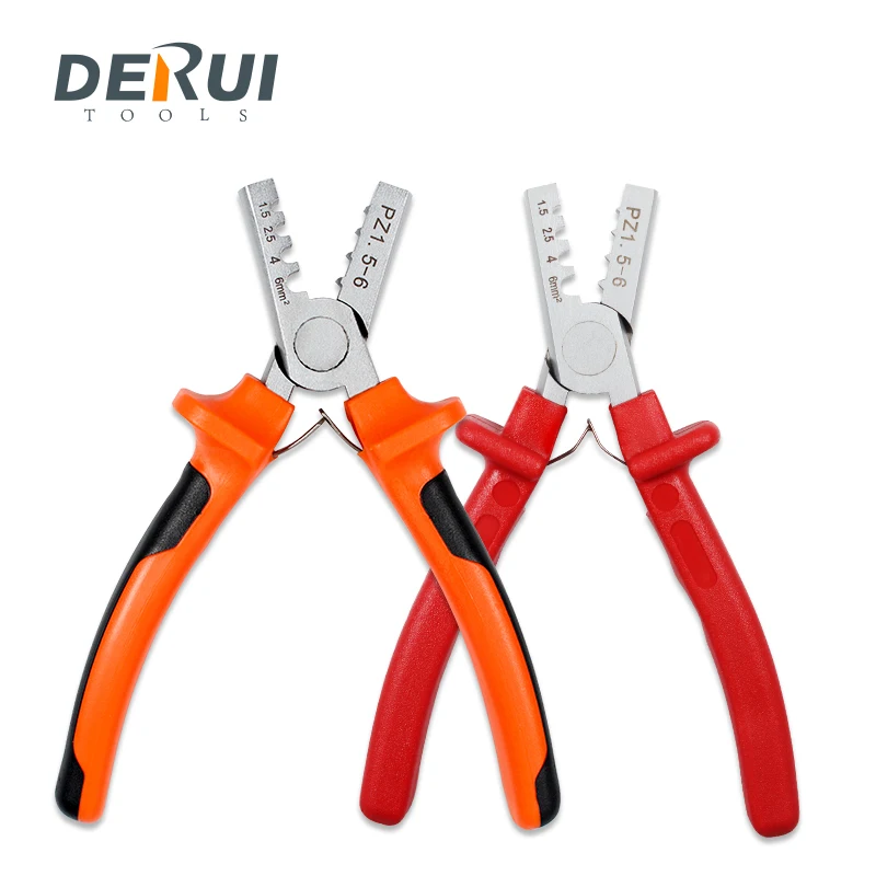 
PZ1.5-6 germany style small crimping plier for cable lugs 