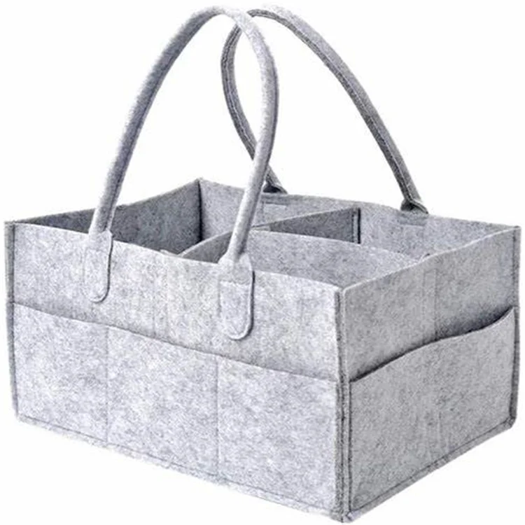 whole sale factory price stroller nursery felt diaper caddy for sale