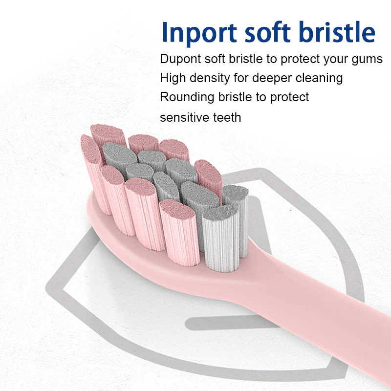 Ipx7 Waterproof  Adult Toothbrush Electric USB Rechargeable Smart LED Whitening Sonic Electric Toothbrush