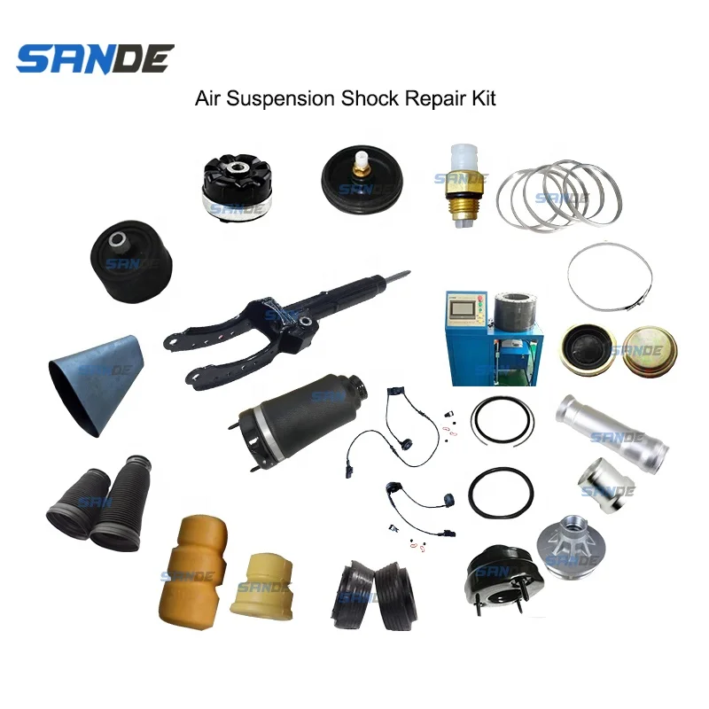 Factory Price Auto parts air spring rubber sleeve air suspension repair kit for Mercedes benz Audi BMW