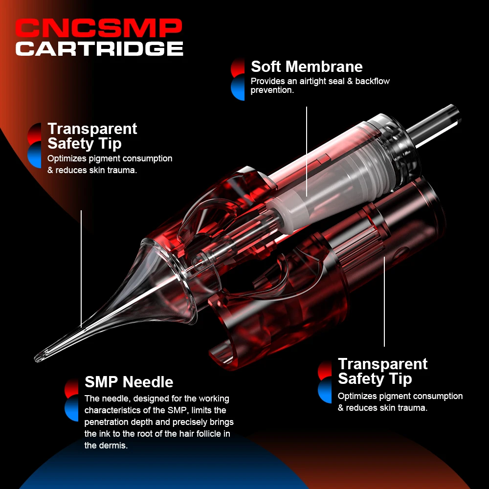 Solong Professional Tattoo Cartridge Needle Disposable SMP Tattoo Needle Cartridge Sterilized 20pcs/box Tattoo Needle