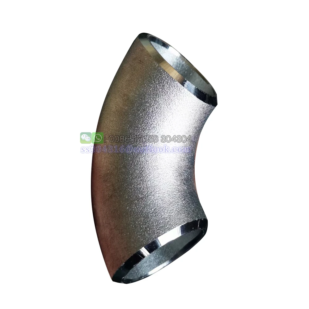 Factory Sale 90 Degree Hastelloy C276 C22 Monel 400 Pipe Fitting Elbow Nickel Alloy Elbow