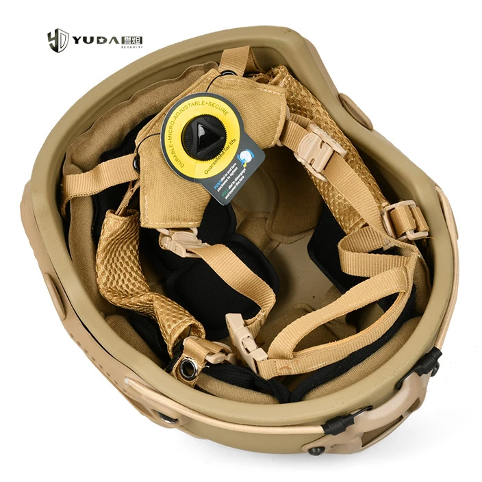 Yuda tactical fast helmet carbon aramid kevlar helmet uhmwpe tactical combat fast helmet for men
