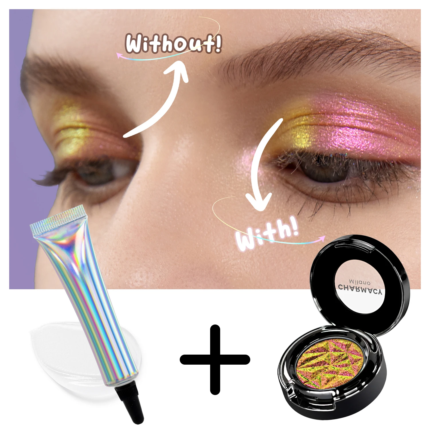 Private Label Eyeshdow Primer Transparent Matte Face Primer Eye Facial Moisturizer Eyeshdow Primer