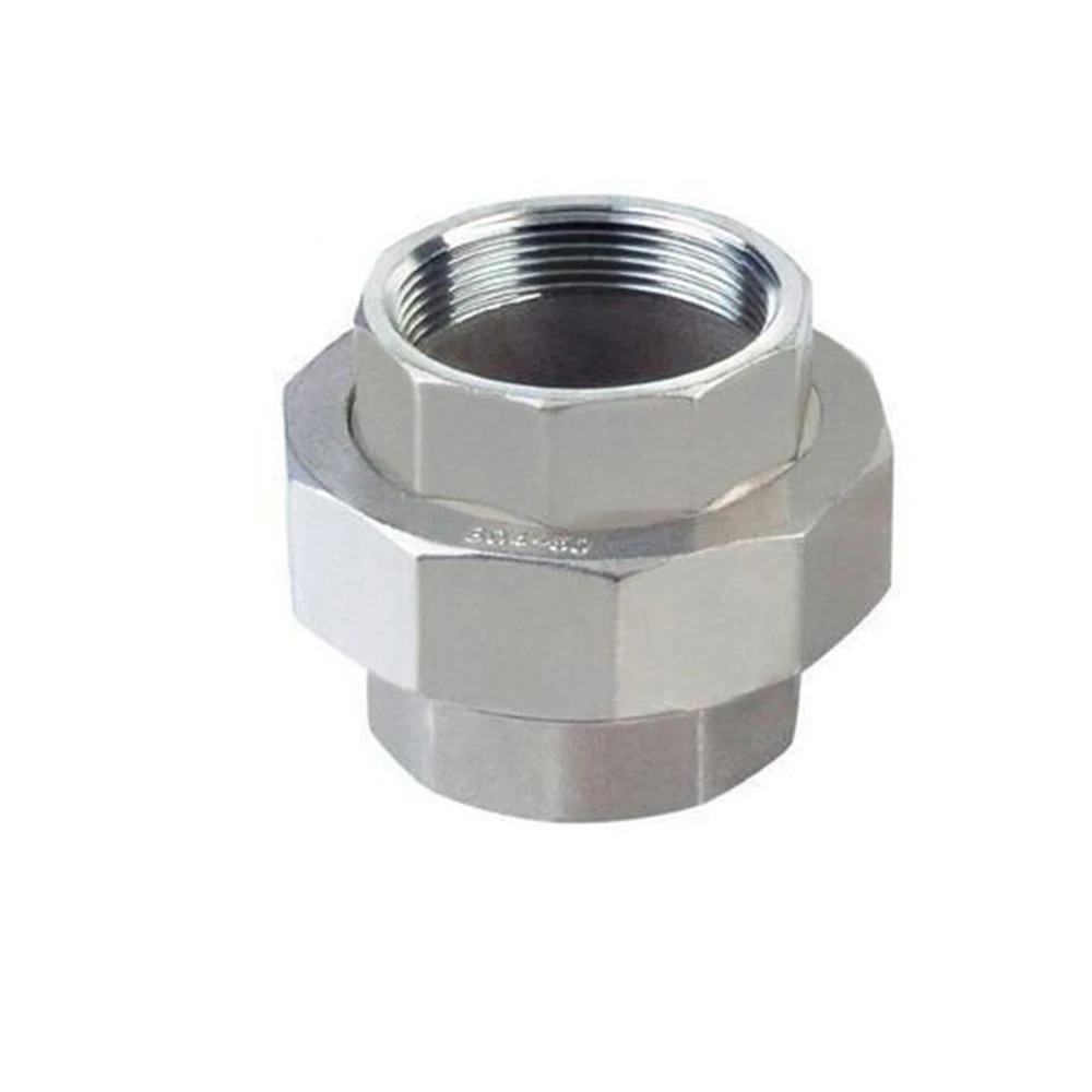 Custom Hydraulic Hot Forging Super Whole Male Female Ttraight Nipple Stainless Steel Threaded Pipe Fitting