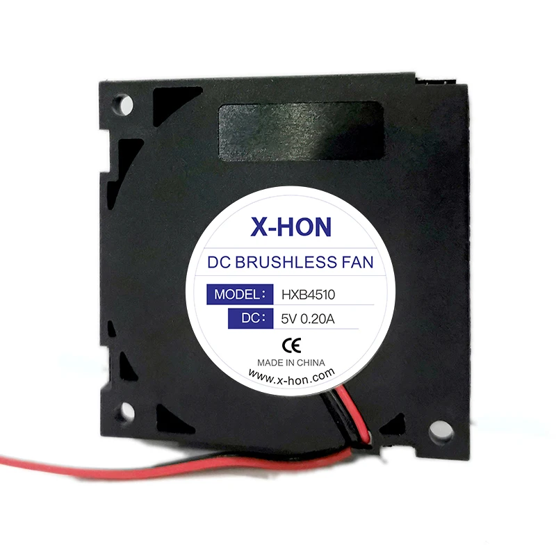 Микровентилятор 5 в 12 В 24 в 45x45x10 мм 4510 бесшумный водонепроницаемый вентилятор постоянного тока центробежный экстрактор вентилятор 45 мм