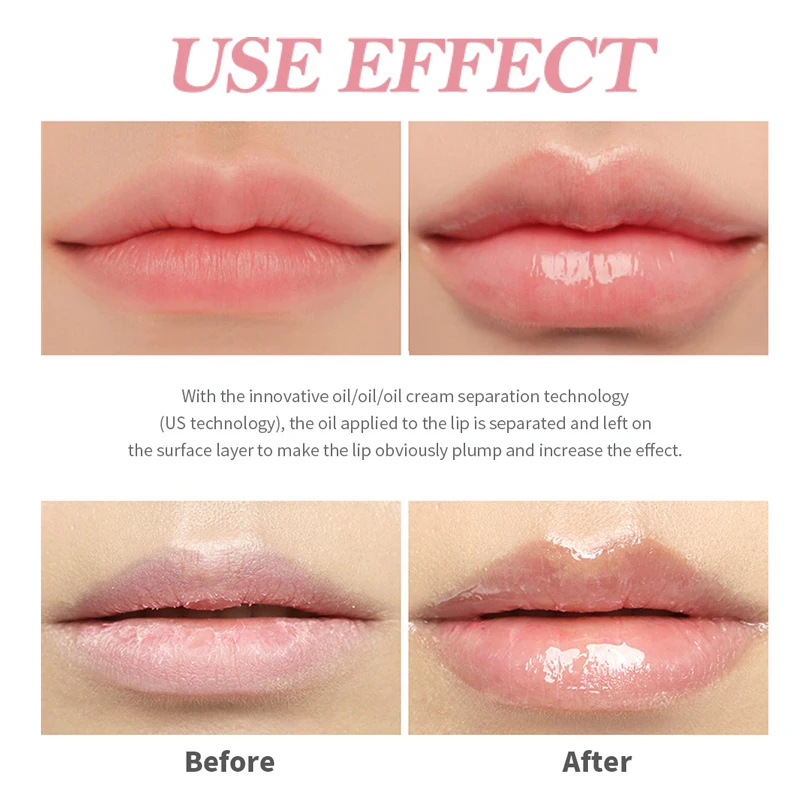 Natural Lip Plumper set Lip Care Lip Plumper Gloss Moisturizing Beautiful