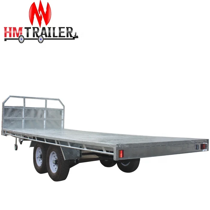 19x7.6 Flat deck Trailer