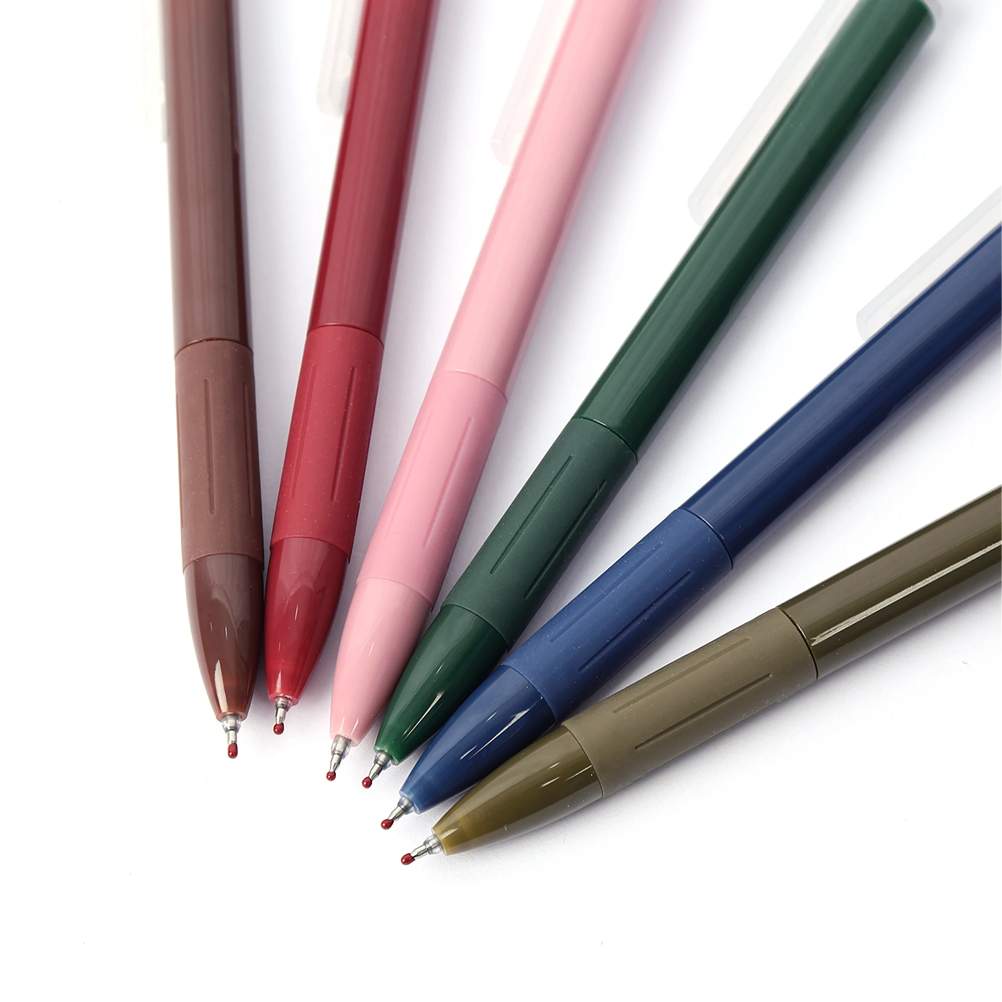 Best Selling Multi-color ball pen 0.5mm Office School use Stationery cute Gel ink Pens For Office school supplies