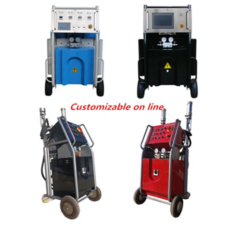 China Factory Professional  Spray Injection High Pressure Hydraulic Polyurethane PU Foam insulation Machine