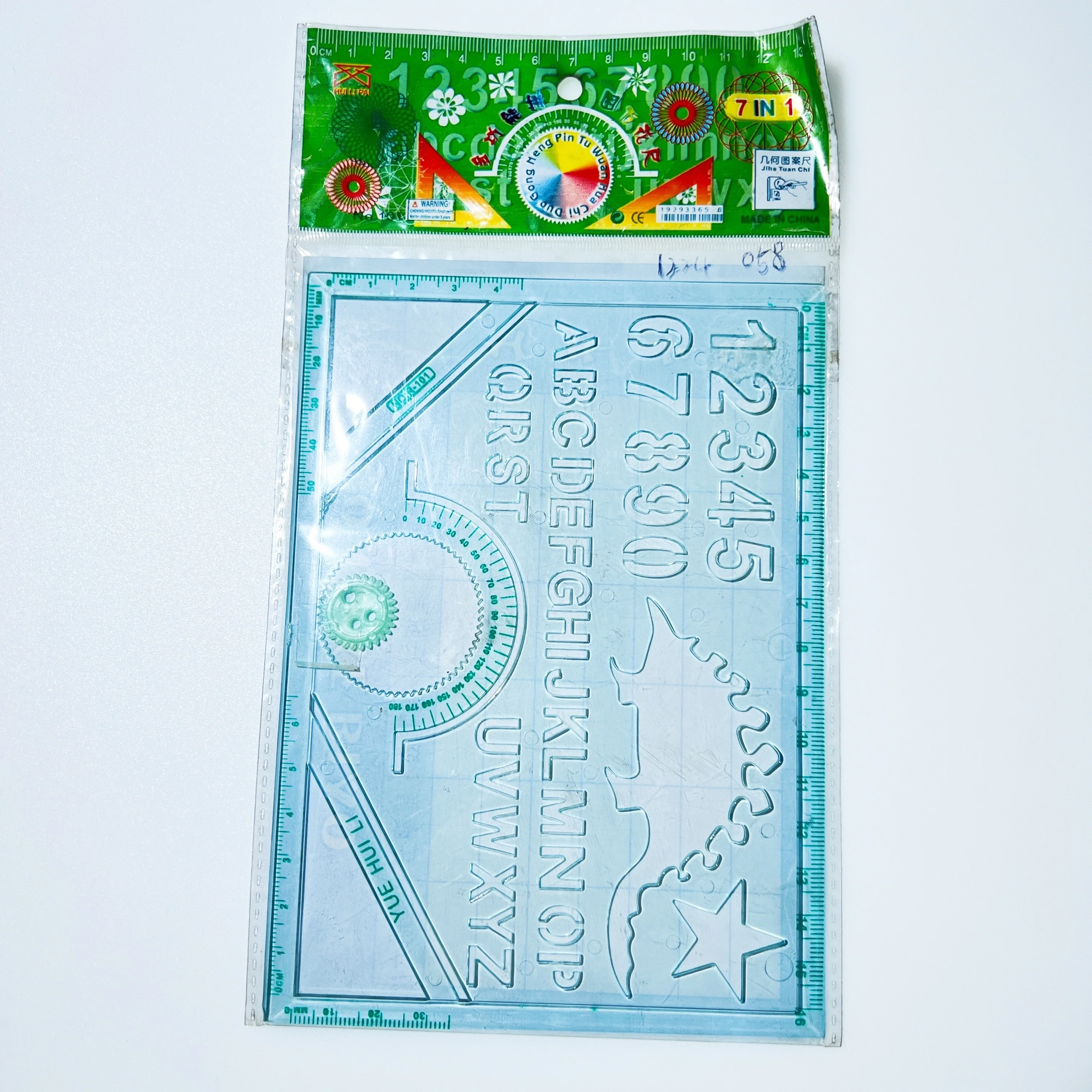 30 45 60 Degree School Math Plastic geometry Ruler Shape Template School Sturdy Art Design Drawing Aid Tool stencil Ruler