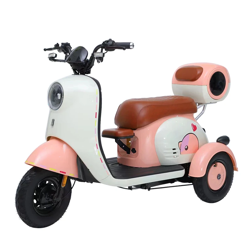 Factory Price Three Wheel Electric Mobility Scooter Large Capacity Adult Chinese Electric Cargo Tricycle Two Seats