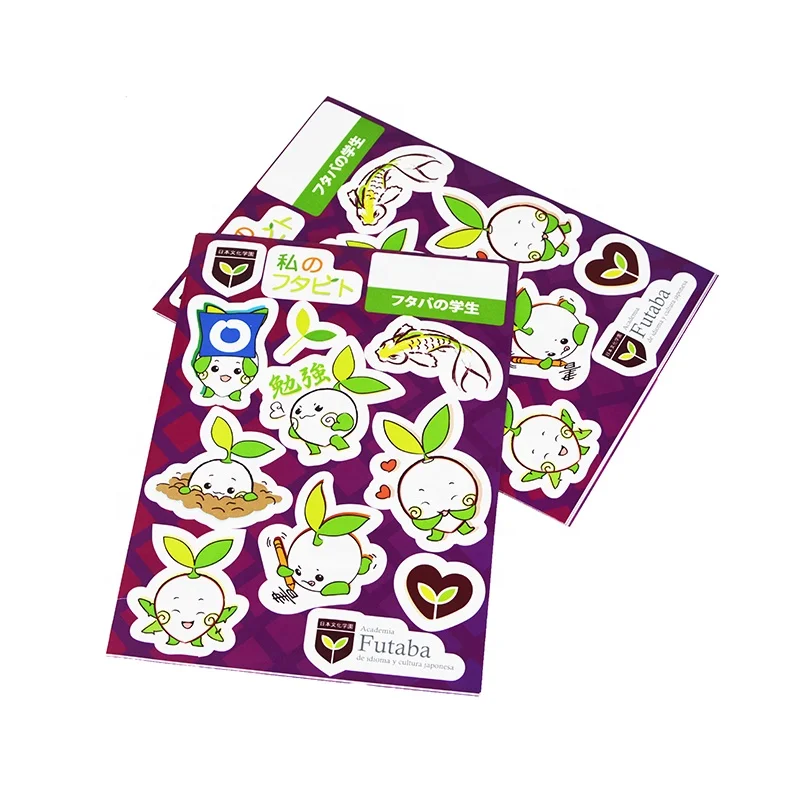 custom reusable decoration cute cat dog animal child stickers sheet sets for children room