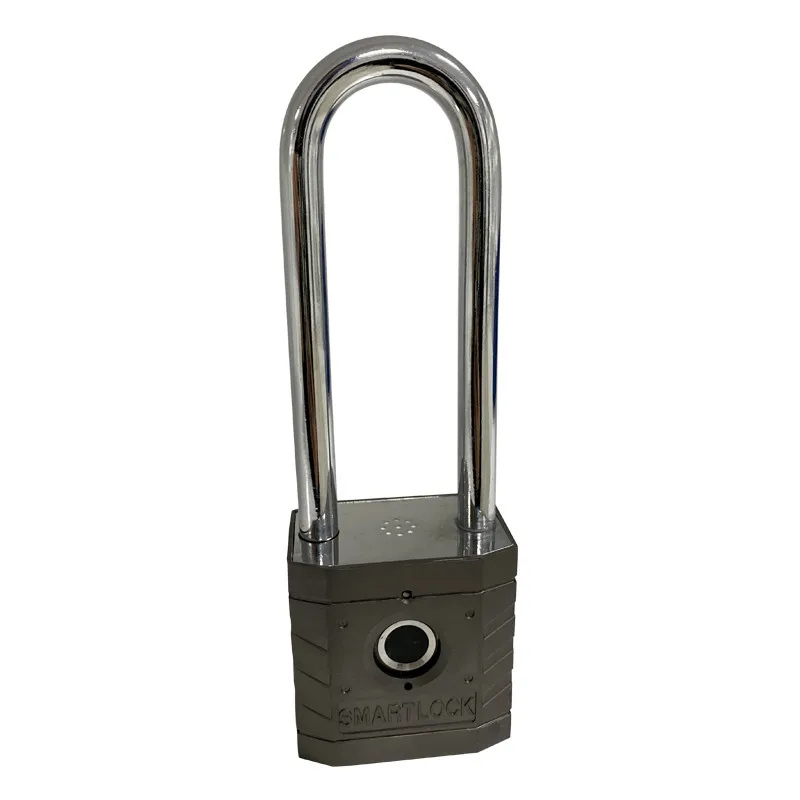 USB Charging Waterproof and Dustproof Security Smart Fingerprint Padlock Warehouse Door Lock