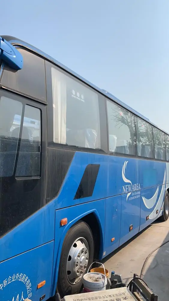  Автобус Kinglong с дизельным двигателем готов к