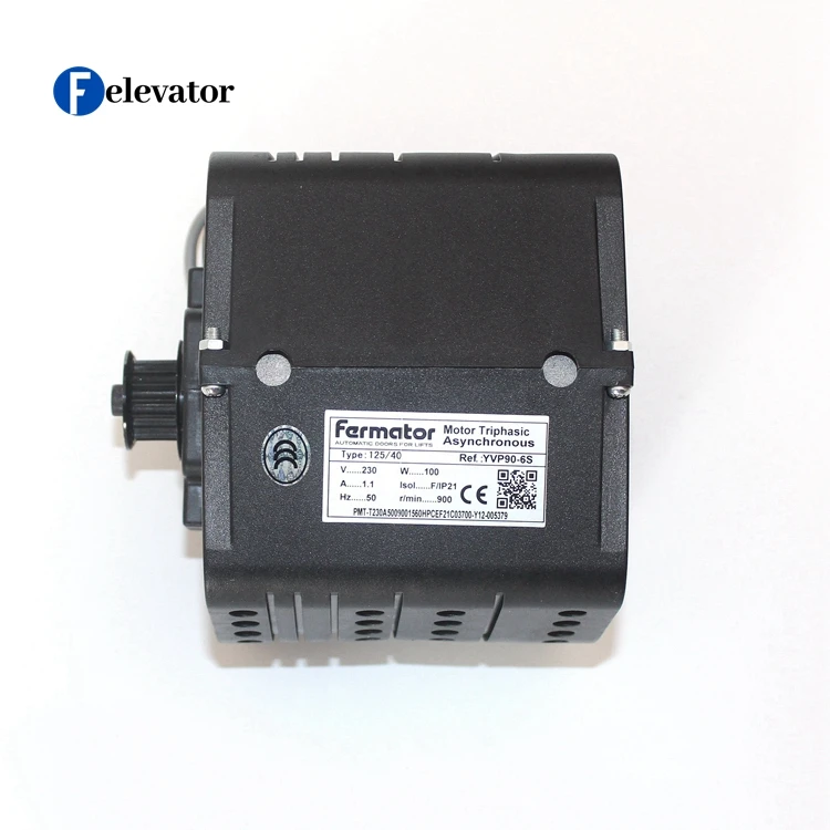 K200 fermator door motor YVP90-6S elevator equipment lift parts