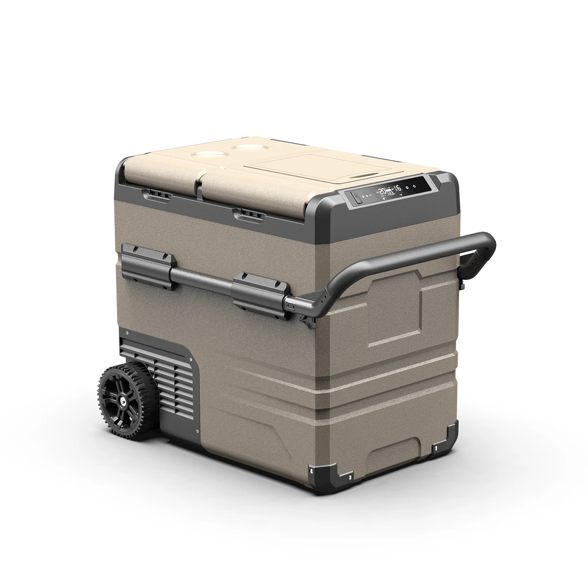 factory price  55l portable cooler electric car freezer ac dc dual use compact fridges refrigerator