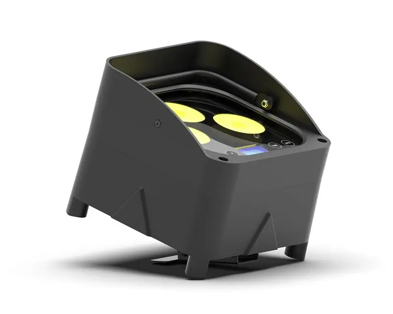 Waterproof battery par with wireless dmx 3X10W RGBWA+UV 6in1 Wifi App control LED Dj Uplight for outdoor IP64