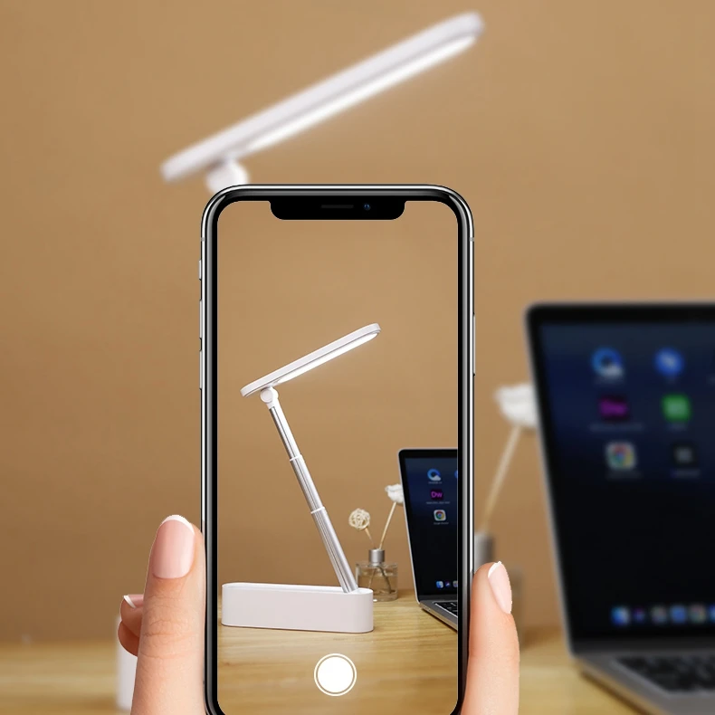  Minimal folding lamp multifunction led desk with wireless