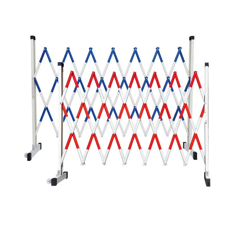 Shuairunxin Telescopic Construction Road Fence GlassFiber Reinforced Barrier Plastic Insulation Movable Traffic Barriers