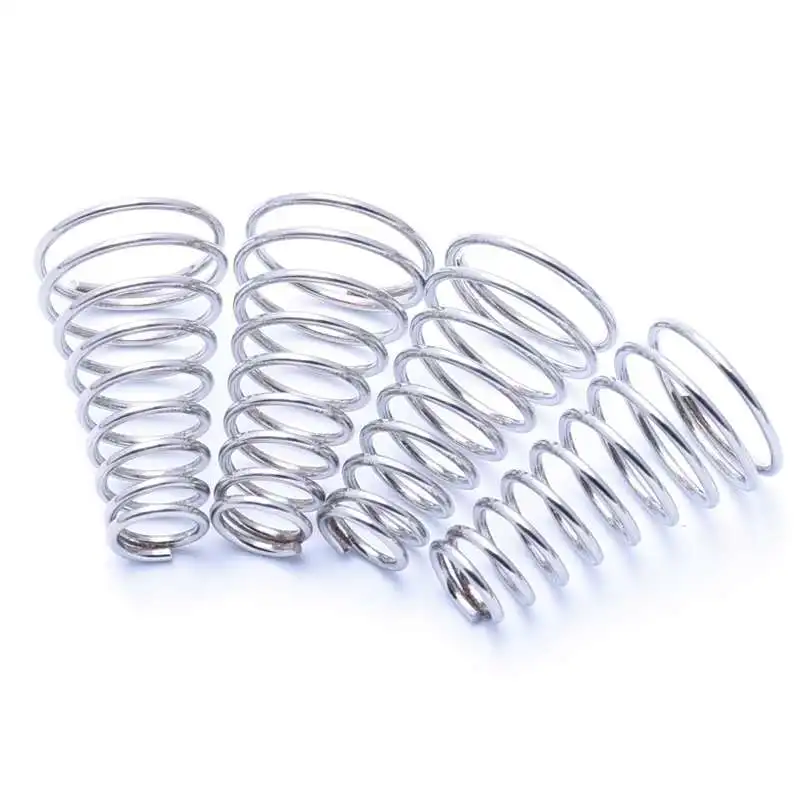 Manufacturer customized high precision helical steel compression conical spring