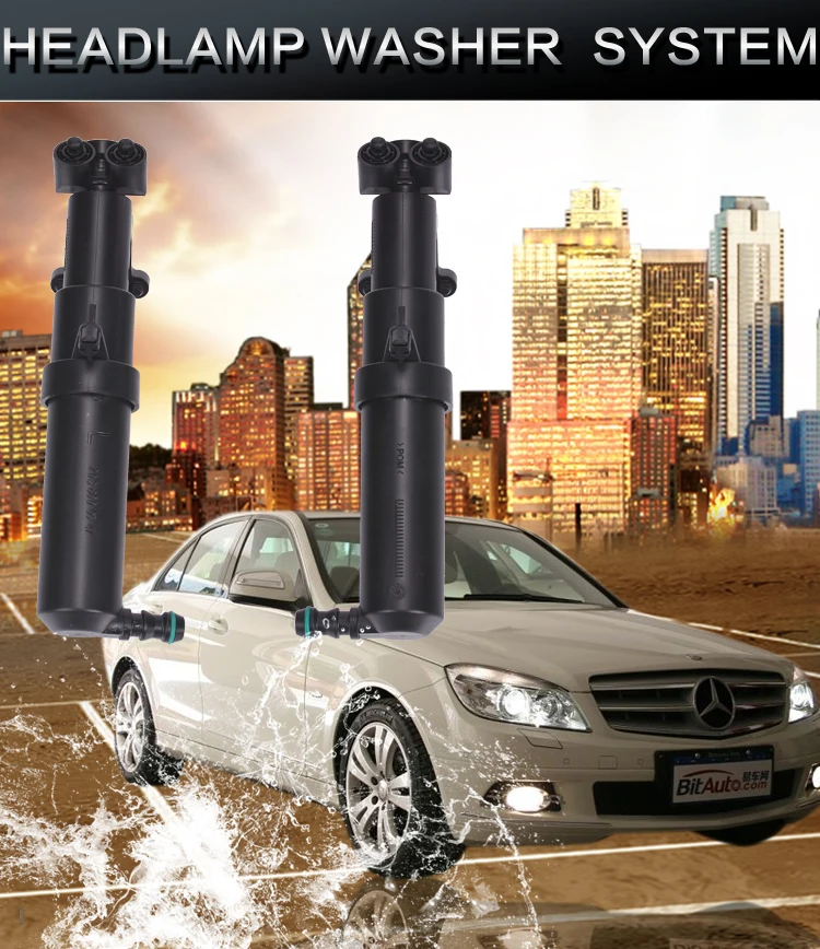 SL-02010 A2038600547 A2038600647 фар насадка для Mercedes Benz C 230 06-07