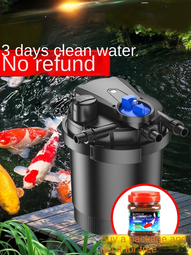 SUNSUN CPA-2500/15,000 Intelligent Garden Pond Pressure Filter Koi Fish Pond Biological Filter Built in UV germicidal lamp