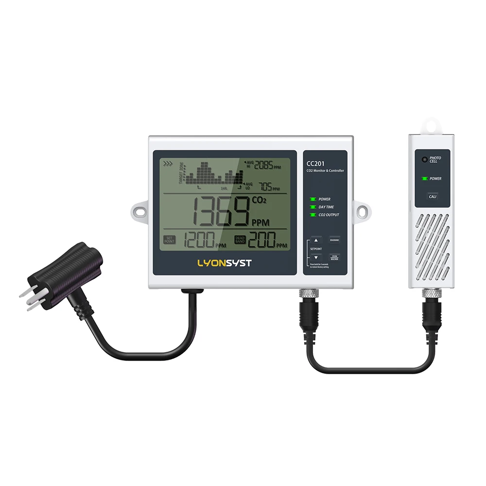 Контроллер контроля CO2 CC201 для теплиц