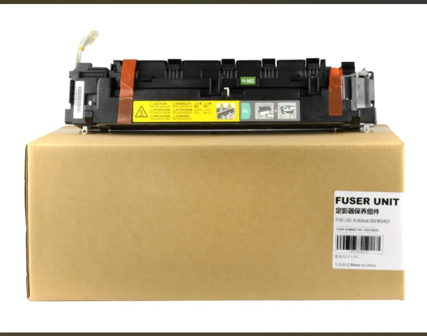 New Compatible refurbished with new parts black Fuser Unit for use in Konica Minolta Bizhub 223 283 363 423 fuser  assembly