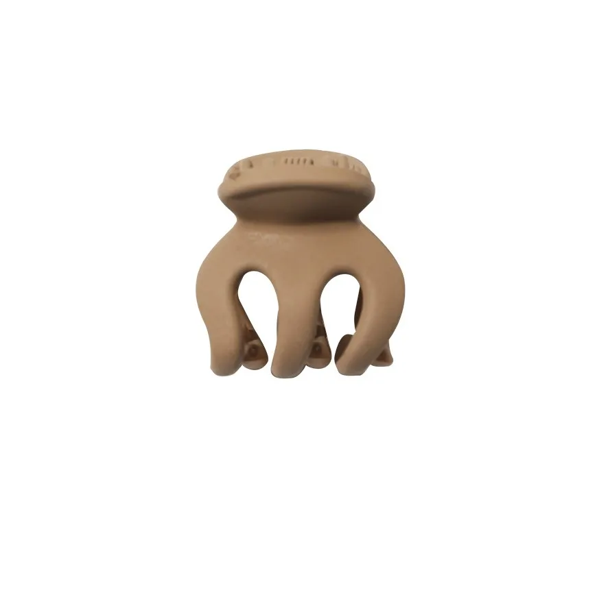 matte mini  2cm Hair Claws hollow small hair clip claw for girls and children