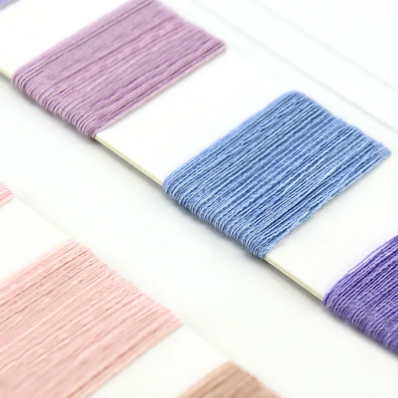 QIANJIN Professional Manufacturer linen like polyester yarn undyed linen yarn