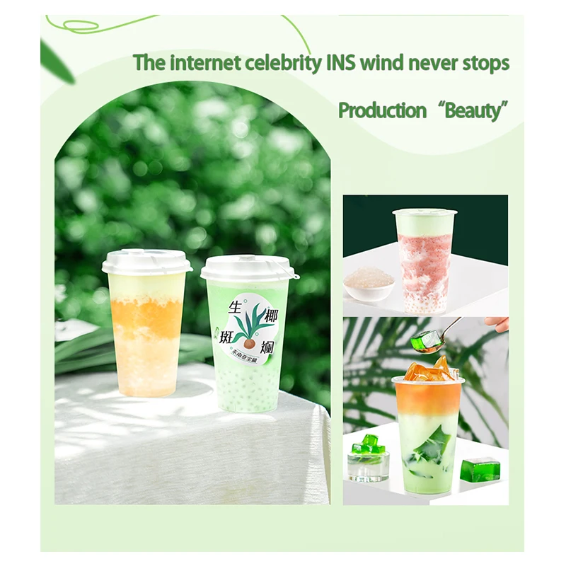 750MLOrganic Pandan Extract Fruit Juice Conecentrae For Fruit Tea