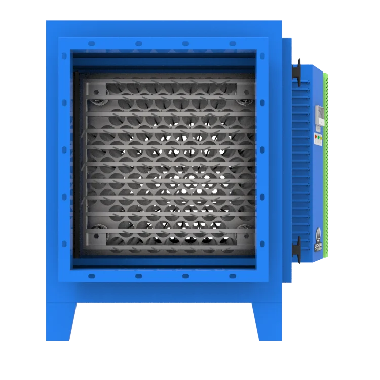 electrostatic cells ESP filter coffee roaster smoke filter industrial barbecue shop oil fume purifier