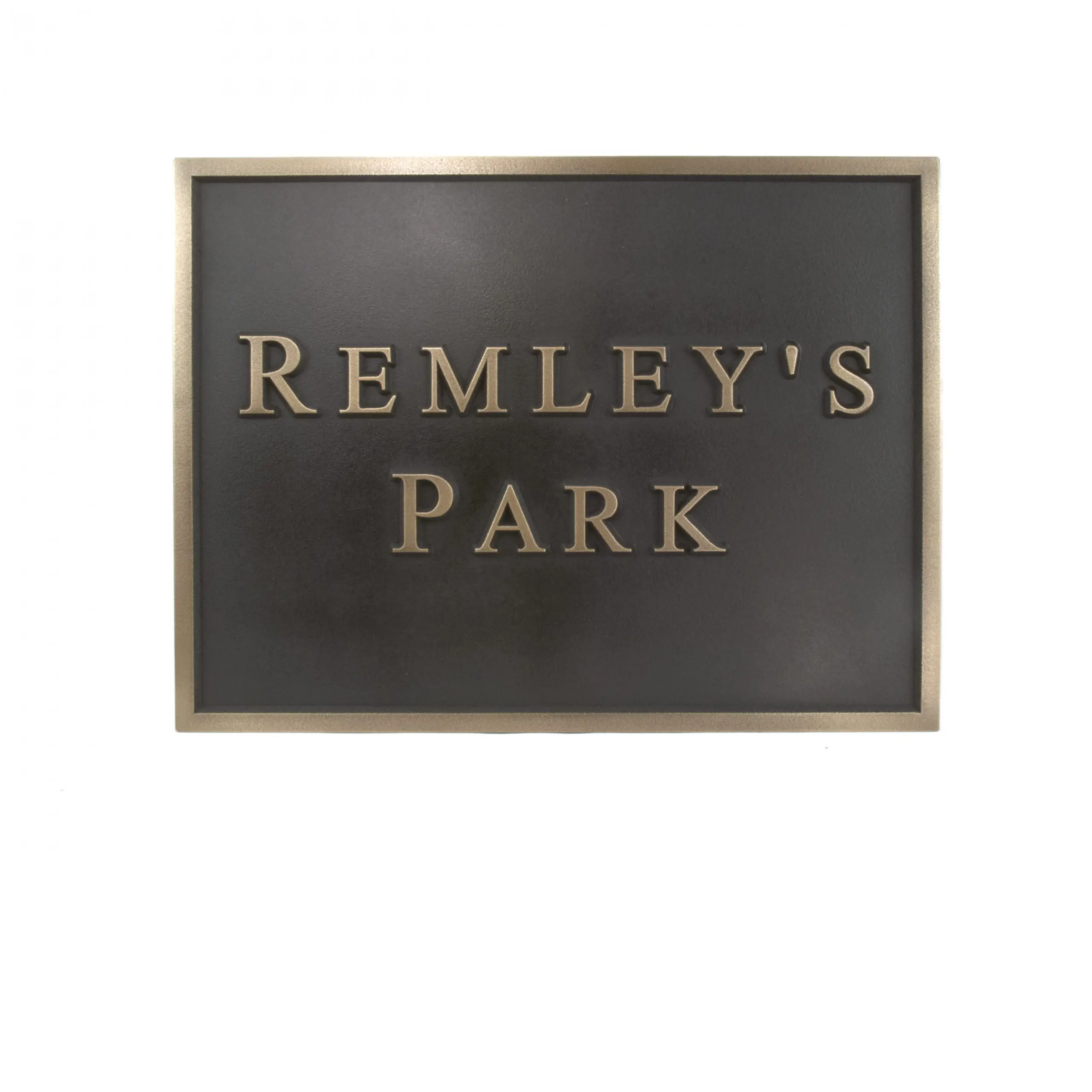 Customized 3d Engraving Bronze Address Plaques for Address name