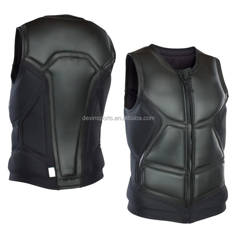 Water Sports Buoyancy Vest Fishing Neoprene Breathable Mesh Life Jacket For Adults Fishing Boating Kayaking Surfing Swimming