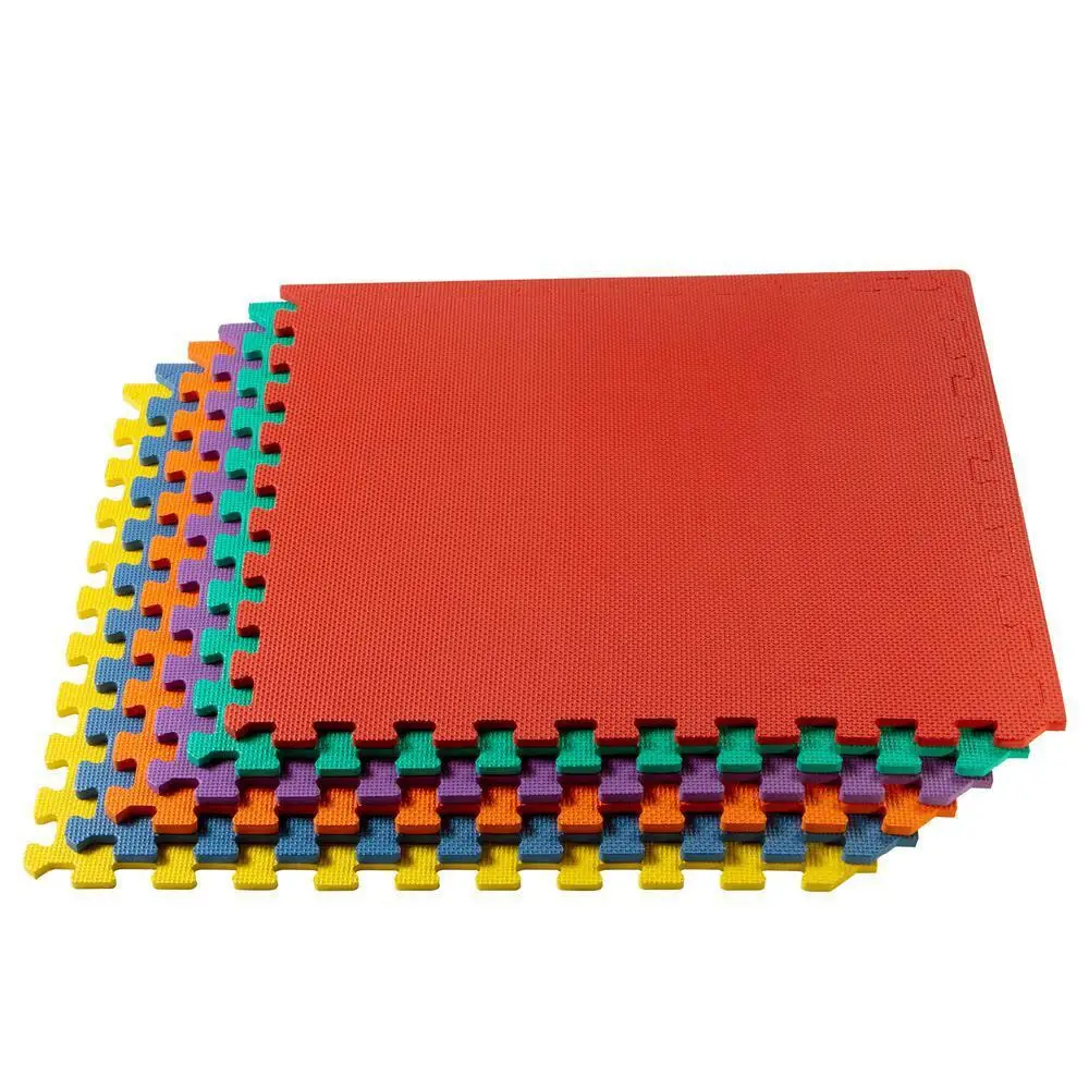 Sansd Cheap White Black Gray Eva Sheets Tiles Eva Foam Puzzle Mats For Treadmills Gym Exercise