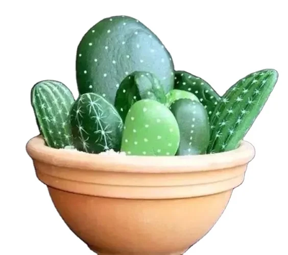 Factory Supplier Natural flat river stone Painting Rock Colored pebble stone river rocks for painting