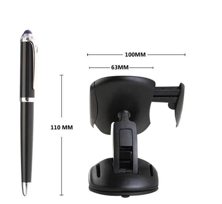 Mouse Shape Car Holder Creative Navigation Multi-function Suction Cup Mobile Phone Folding Holder  Car Suction Cup Bracket
