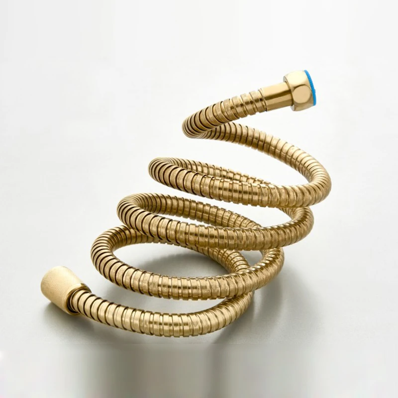 304 Stainless Steel High-Pressure Water Heater Inlet Hose Cold Hot Water Faucet with Explosion-Proof Steel Wire Plumbing Hoses