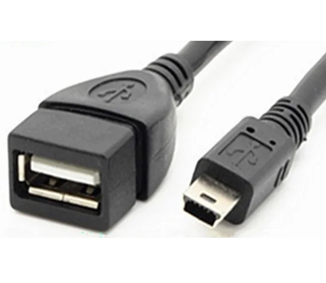 Customize Logo V3 Cord Mini USB OTG Cable For MP3 Tablet Digital Camera