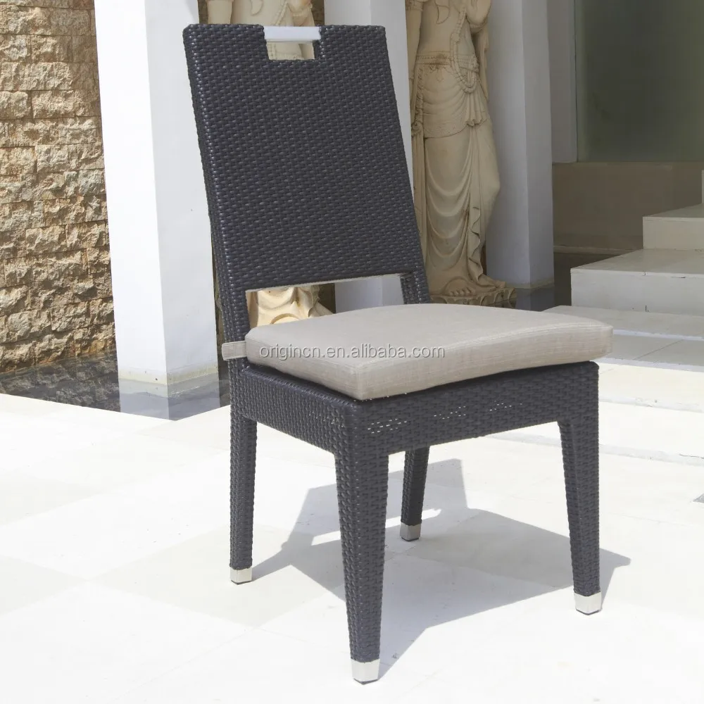 Rattan woven outdoor or indoor dining room furniture wicker new design chair