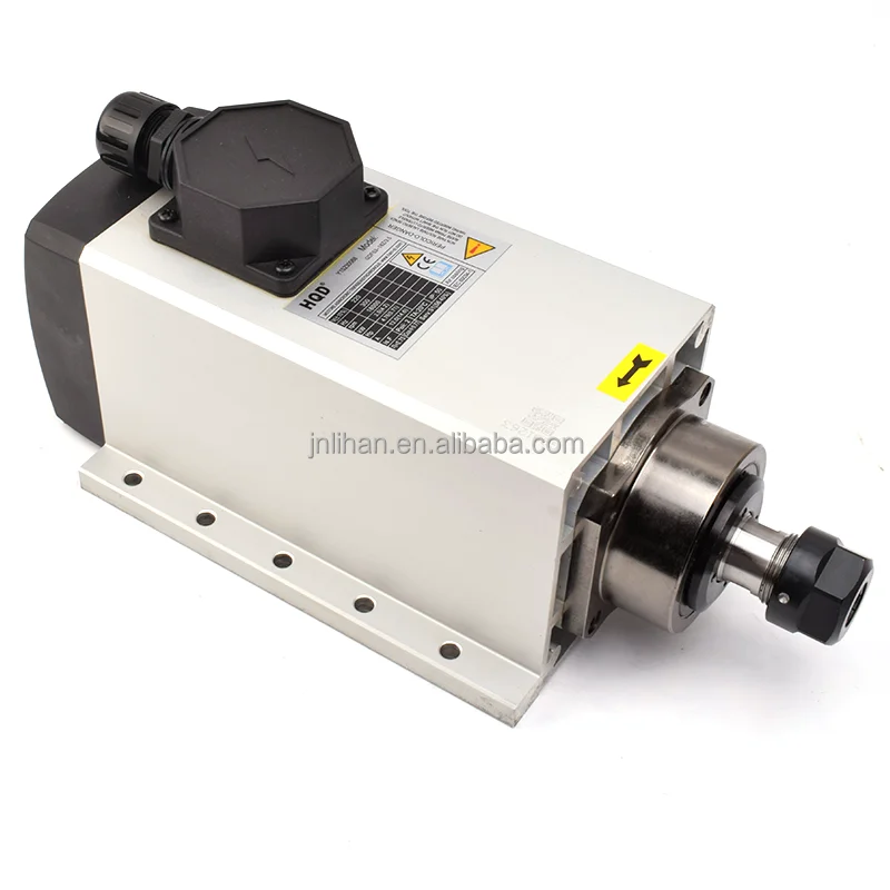 LIhan CNC Spindle GDF46-18Z/3.5 hqd electric spindle motor er25 air cooled spindle for cnc router