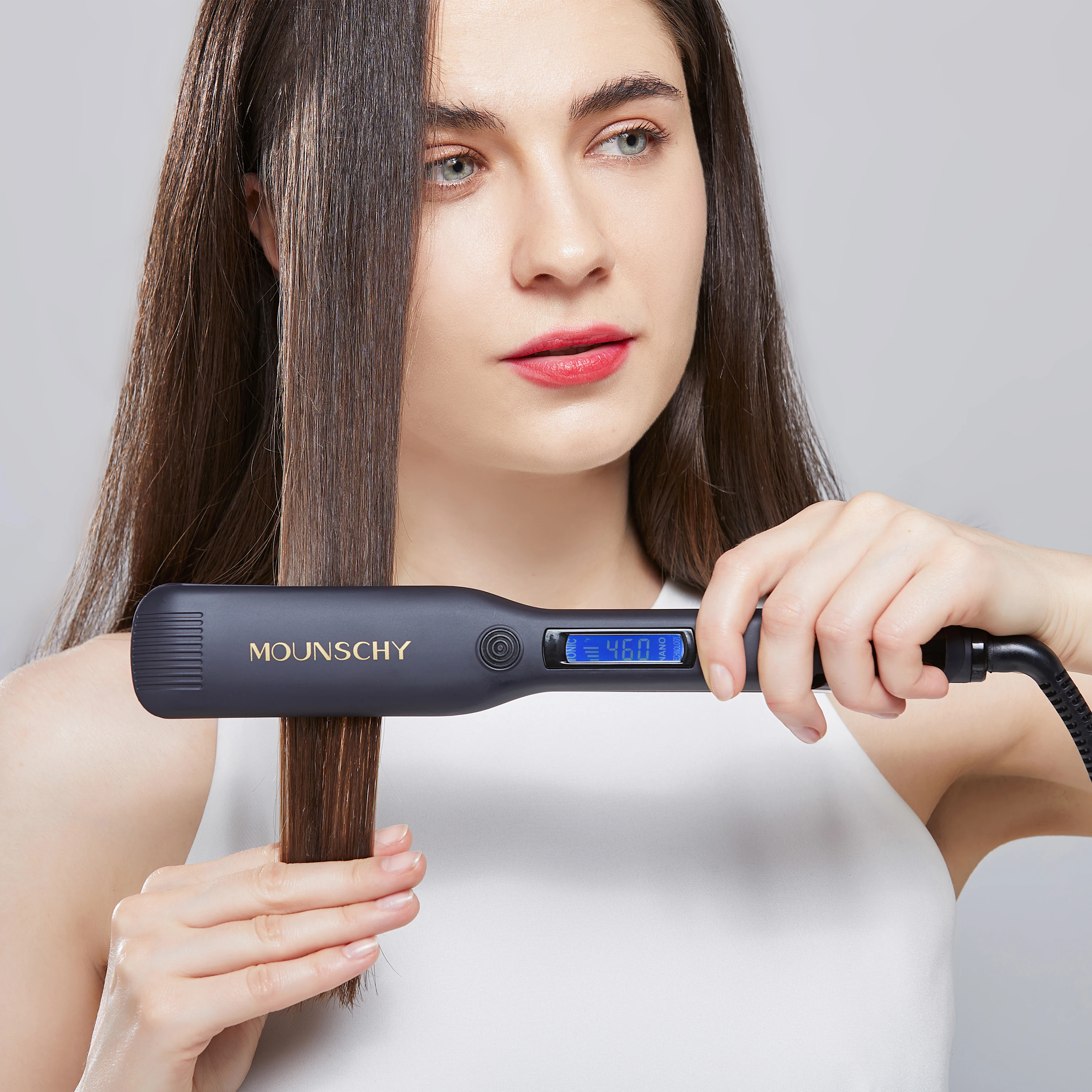 Professional salon High Quality 1.5 inch  Flat Iron Hair Straightener