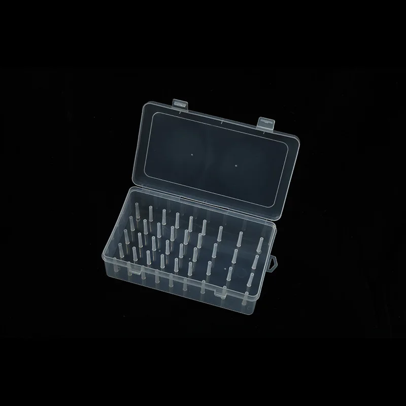 Оптовая продажа, квадратный Пластиковый Полипропиленовый ящик для хранения, упаковочный органайзер для шитья с лотком для ниток