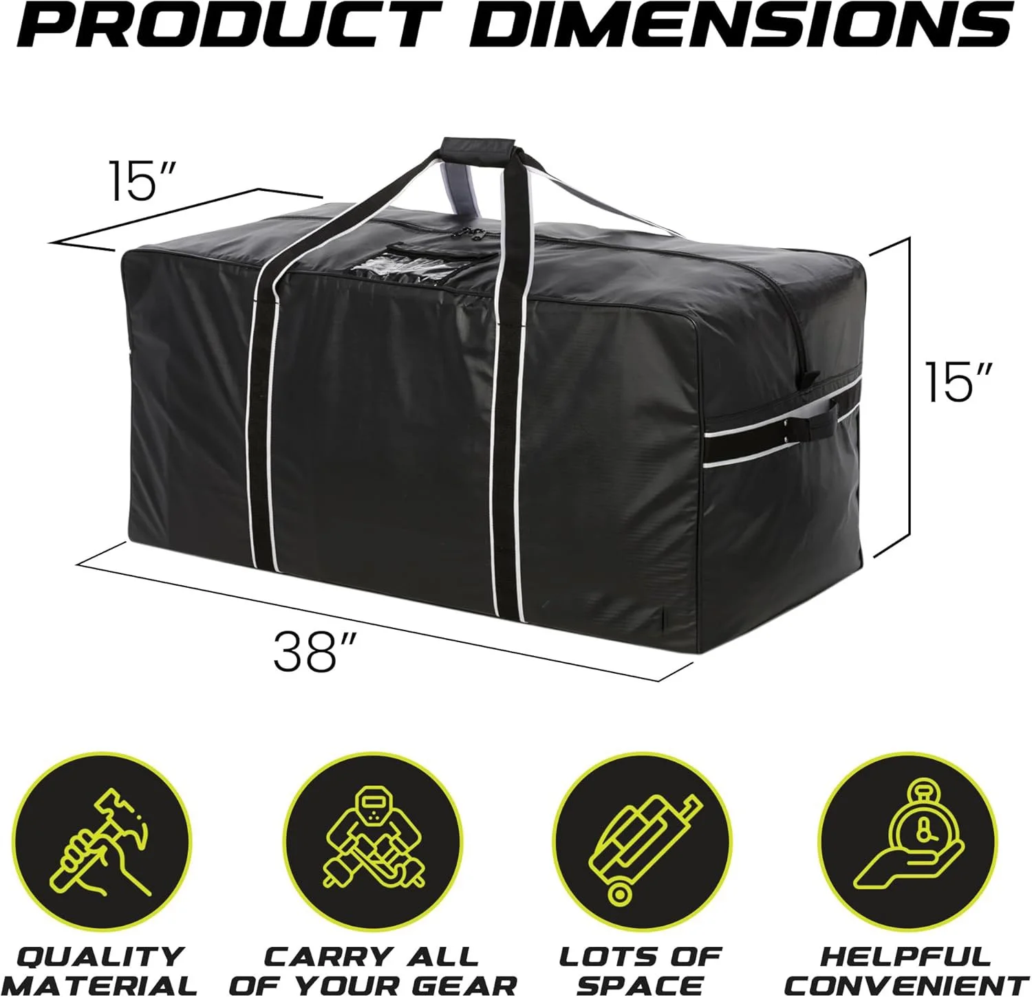 Custom Sport Bag Hockey Accessory Bag Ice Hockey Goalie Bag